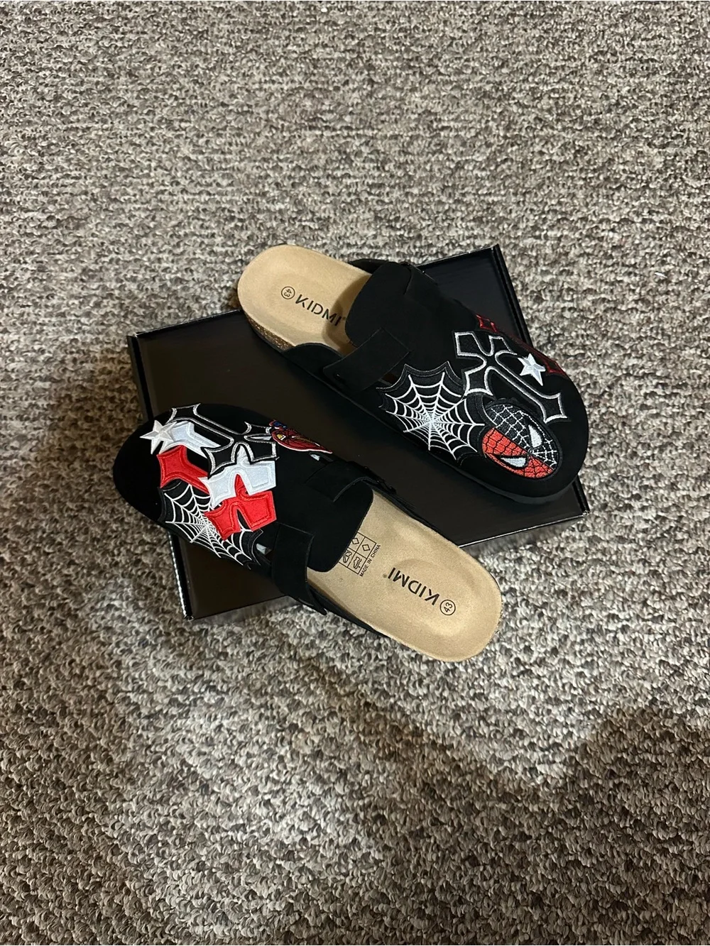 Custom Spider-Man Clogs | Handmade | All Sizes Available |